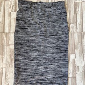 Zara pencil midi skirt